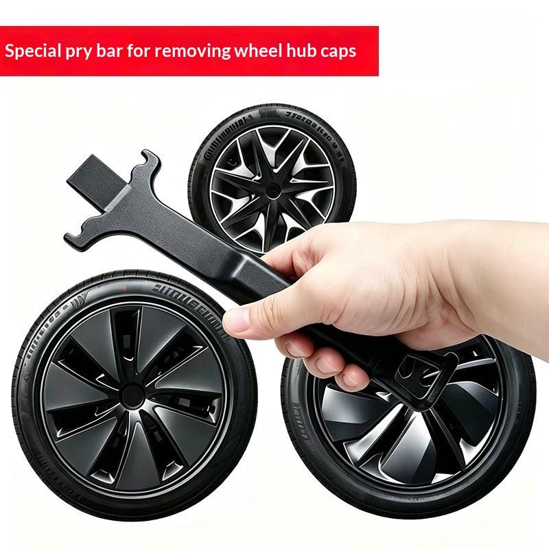 Wheel Hub Cover Pry Bar Car Tire Lever Crowbar For Model 3 Y S X Wheel Rim Cap Removal Tire Change Auto Modification Tool