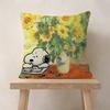 Art Cartoon SSnoopys Pillow Cover Sofa Cushion Cover Home Room Decoration Children Gift