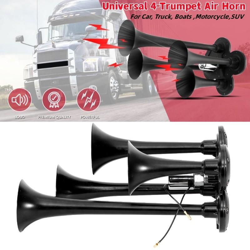 12V 24V 150dB Universal 4-Trumpet Air