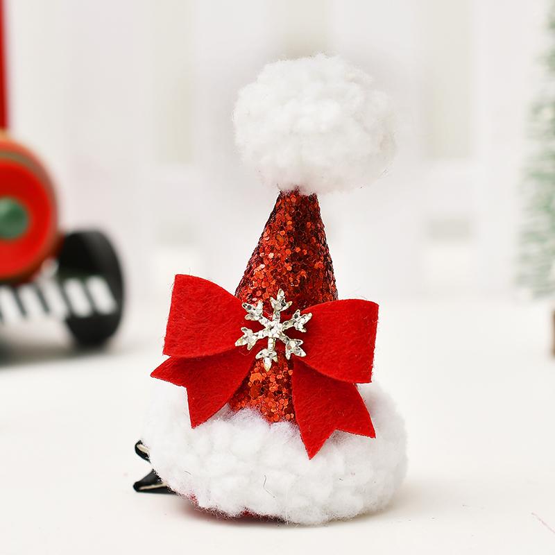 Festive Antler Hair Clip - Cute Christmas Headwear for Adults & Kids