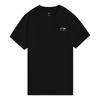 Vielseitiges Bequemes Atmungsaktives Kurzarm-T-Shirt Unisex Oberteile Schwarz AHSW871-1