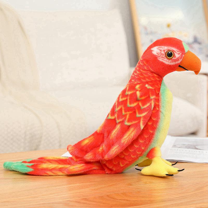 Parrot Plush Toy Doll - Cute Children's Sleeping Pillow & Ornament, Perfect Companion Gift for Girls