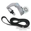 Serpentine Drive Belt & Tensioner Assembly For 2007-2011 Honda Civic 1.8L L4