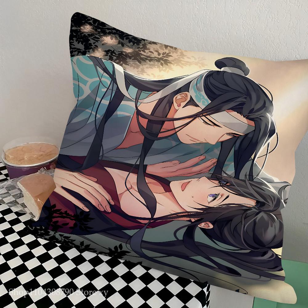 Anime Grandmaster Mo Dao Zu Shi MDZS Pillow Bedroom Sofa Leisure Comfort Cushion Car Living Room Home Decoration