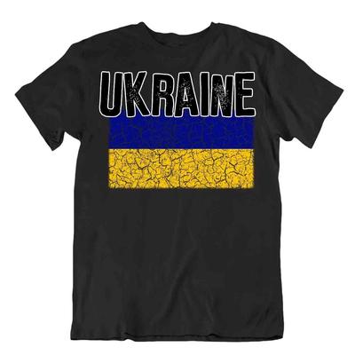 Flag T-Shirt Ukraine Fashion Country Souvenir Gift Tee Pride Logo
