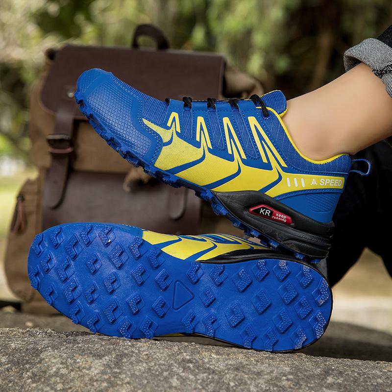 Men's Outdoor Hiking Shoes Waterproof Non-slip All-terrain Sports Shoes Hiking Camping Tactical Training Shoes Cycling Shoes