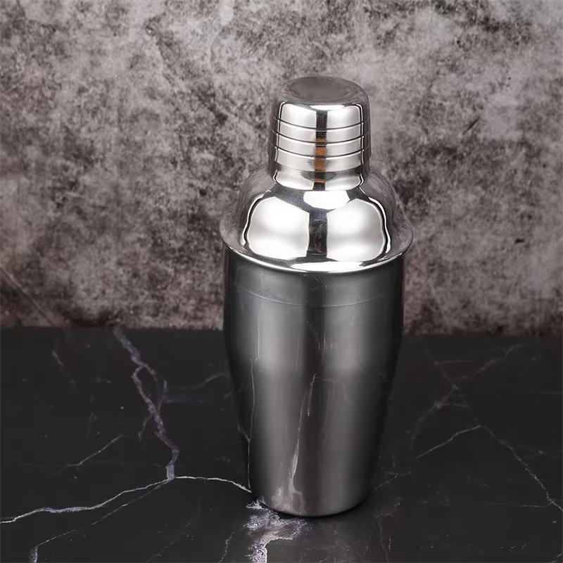 Shaker à Cocktail en Acier Inoxydable 1 Pièce Étanche Outil de Bar Professionnel pour Fête à Domicile Barman Mélange de Boissons