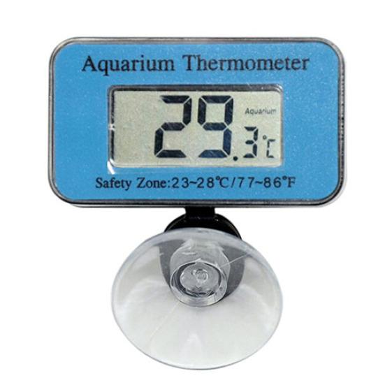 Digital LCD LED Display Aquarium Fish Tank Waterproof Submersible Thermometer