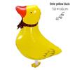 Cartoon Animal Walking Balloons: Duck & Pig for Birthday Decorations or Night Market Promotions