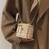 Elegant Mini Chain Bag For Women Stylish Box Design Soft Polyester With Multiple Colors
