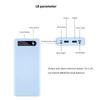 8-Slot DIY 18650 Battery Power Bank Case Digital Display 5V 21A Fast Charger Box for Travel Business Trip Use