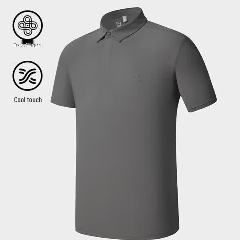 FILA Men s Cool-Touch Knit Sport Polo Shirt 2XL