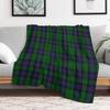 Armstrong Clan Tartan Högupplöst Pläd Mjuk Sherpa Fleece Varm Filt för Vintern