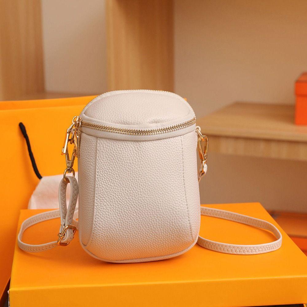 Geantă de telefon mobil din piele PU, Geantă de umăr din piele moale de vacă, Portofel de monede la modă, Cumpărături