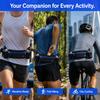 3pcs Lightweight Waist Bag Waterproof Jogging Bag Lightweight Marathon Bag  For Running