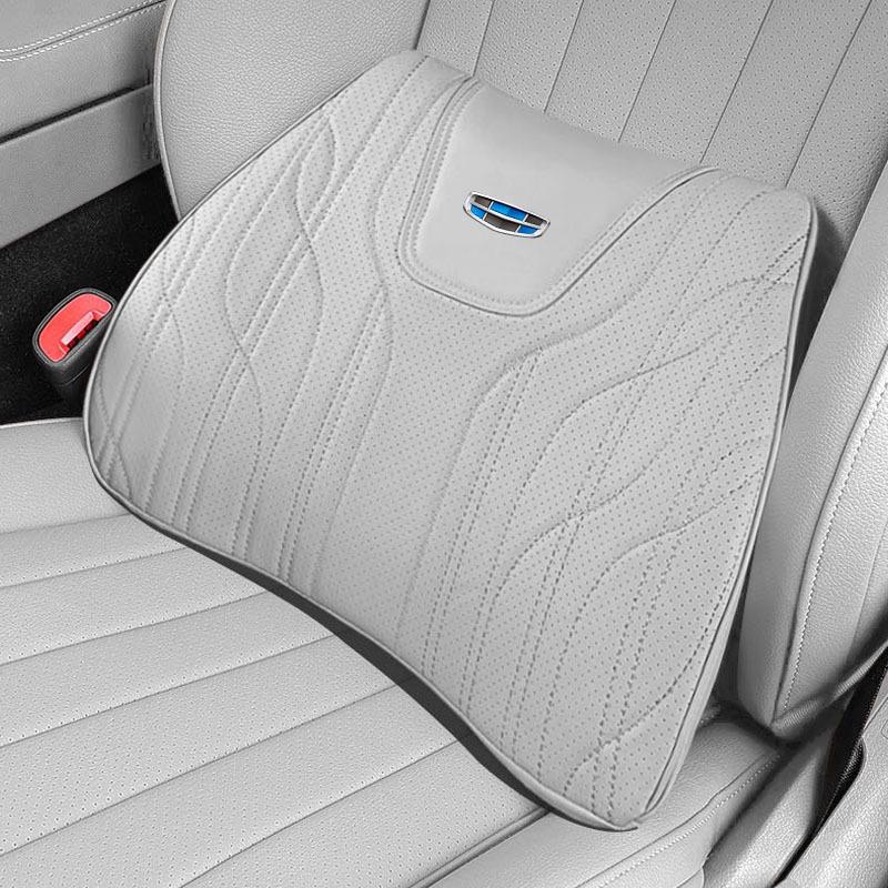 Polštářky na sedadla Geely Star Wish s opěrkou hlavy a bederní opěrkou, 24 stylů, Design zdarma, Včetně polštářku pod krk a dekorace interiéru vozu.
