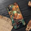 Ones Anime -Piece Roronoa Zoro Funda For Iphone 17 Case For iPhone 16 15 11 12 13 Mini 17 Pro Max 16 Plus 17E 16E Air Soft Cover