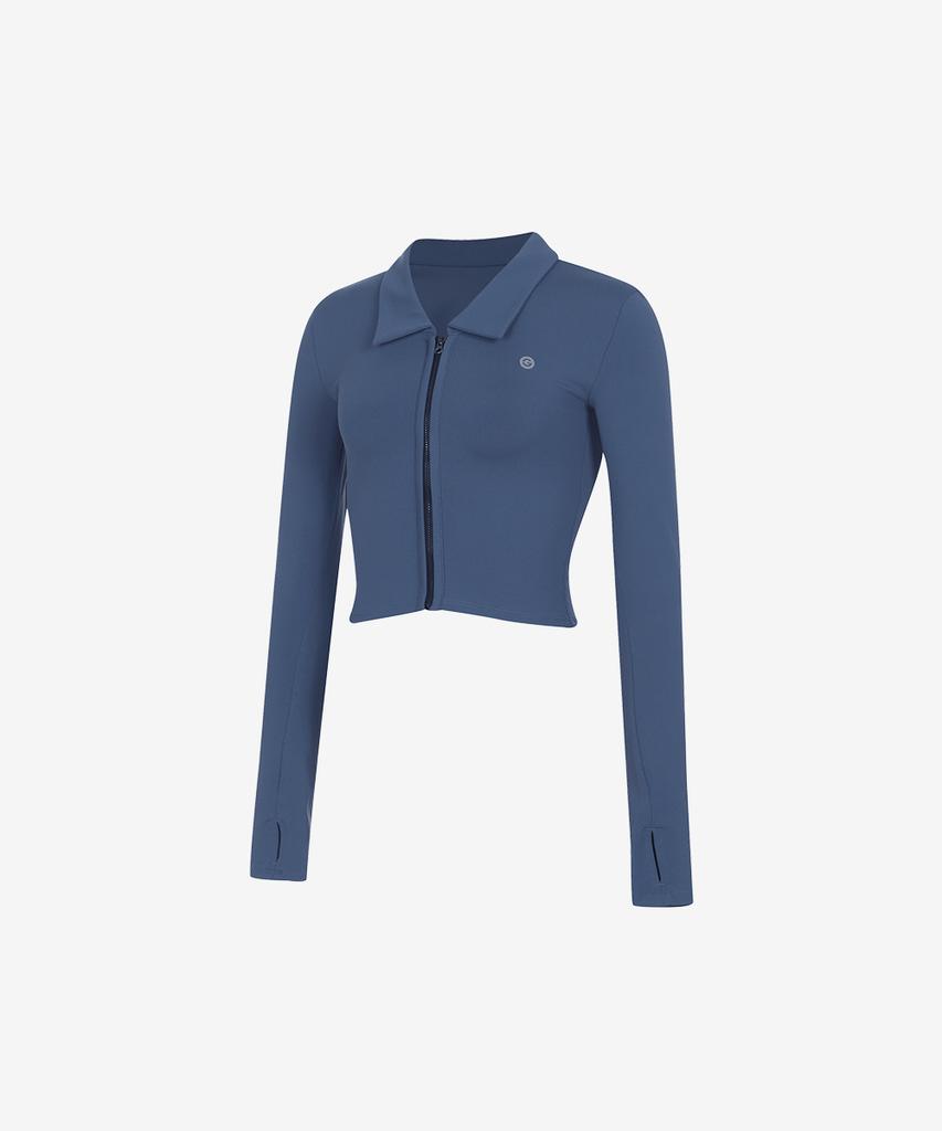 Grande Line L-Flex C Collar Zip-Up Cardigan