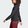 Adidas Multi Soft Shell Jacket Solid Logo Sports Outdoor Soft Shell Jacket Women Jacket Black HZ4427