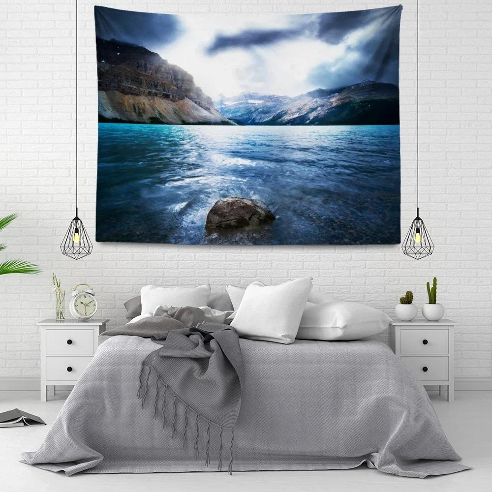 Outdoor Landscape Decorative Tapestry Home Wall Living Room Office Decorative Tapestry