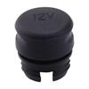 Cigarette Lighter Socket Cover Cap 4L5Z-19A487-AAA Fit For Ford Crown Victoria Ranger E-150 E-250 E-350 Mercury Marauder Black