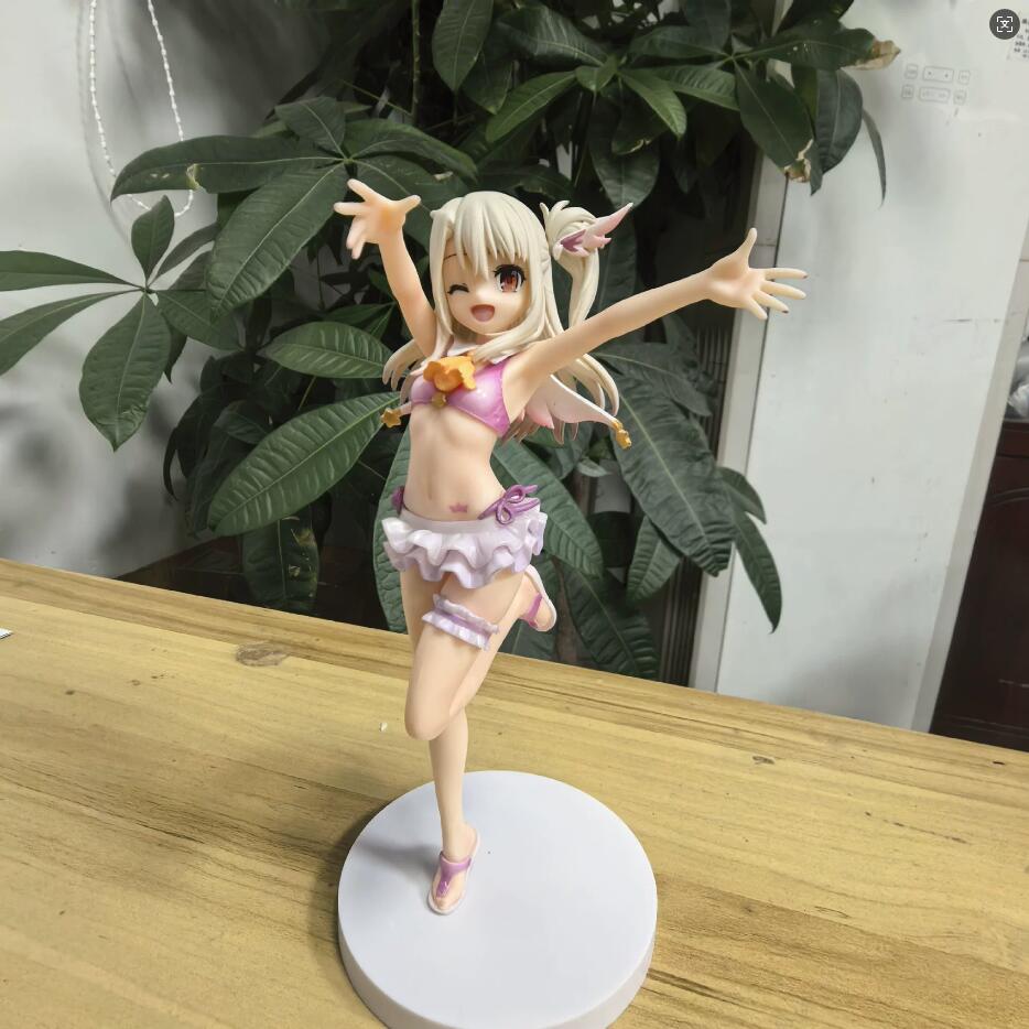Miyu Edelfelt Figure Fate/Kaleid Liner Figures Illyasviel Von Einzbern Figurine Swimsuit Edition Model Statue Toys Birthday Gift Kid Friendly