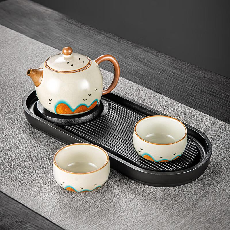 Leinuo Ru Kiln Xishi Tea Set