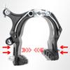 Front and Rear Road Bike Dual Pivot Calipers Aluminum Alloy Bicycle Brake C Brake Caliper