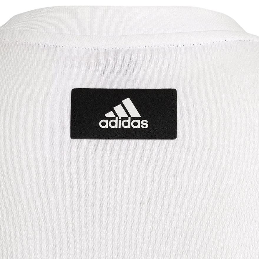 Adidas Round Neck Pullover Slim Fit Short Sleeve T-Shirt Men Tops White GR4111