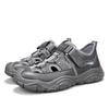 Fashion 2025 New Men's Summer Breathable Hollow-Out Sandals Covered-Toe Lightweight Outdoor Hiking Beach Casual Trendy Non-Slip Footwear
