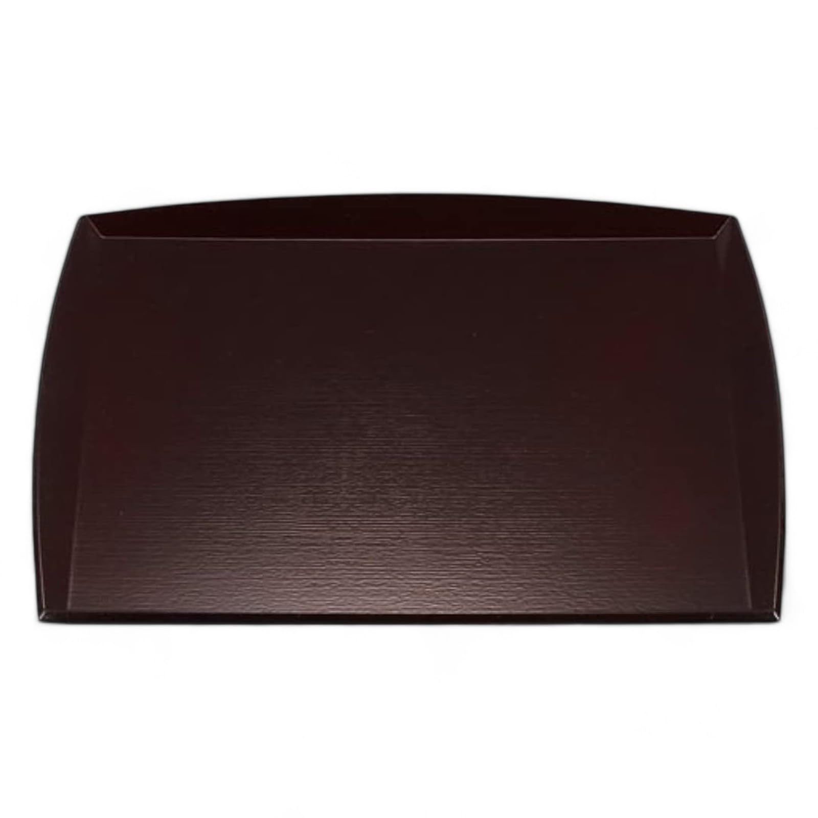 

1 сяку Квадратный поднос под дерево Синтамэ АБС Сделано в Японии J-kitchens Поднос, (33см), Высокобортный, (Лоток), Лакированные изделия, Нескользящие, Смола,