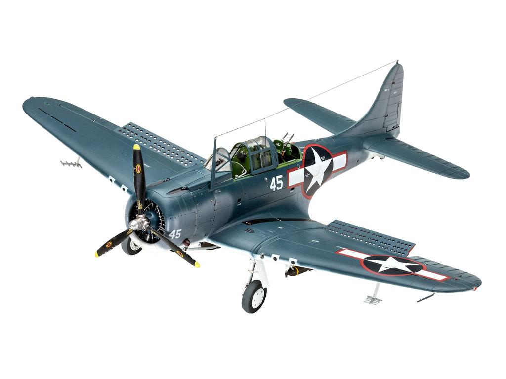 German Revell 1/48 Scale US Navy SBD-5 Dauntless Plastic Model Kit 03869