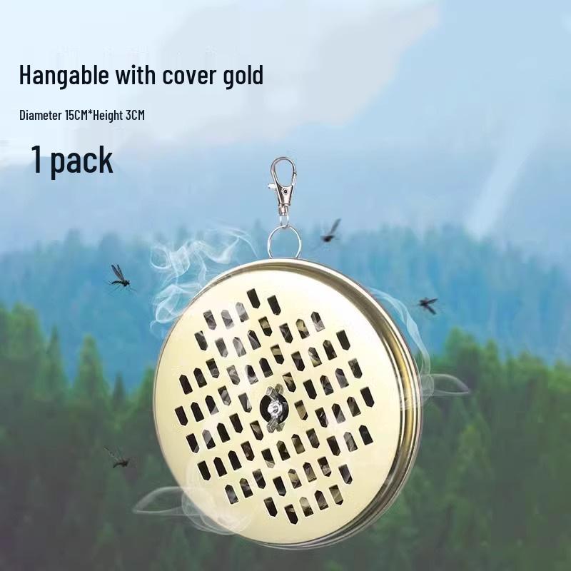 

Extra Large Fireproof Mosquito Coil Holder - Anti-Scald & Durable Mosquito and Fly Repellent Tray for Bathroom Use