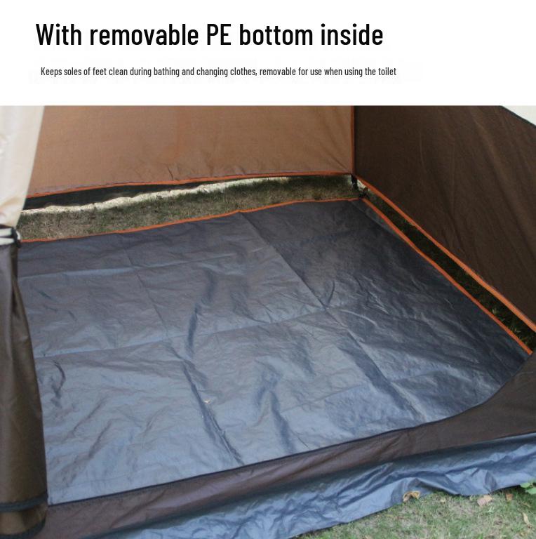 Tenda da Doccia e Spogliatoio Impermeabile da Esterno per Campeggio e Spiaggia