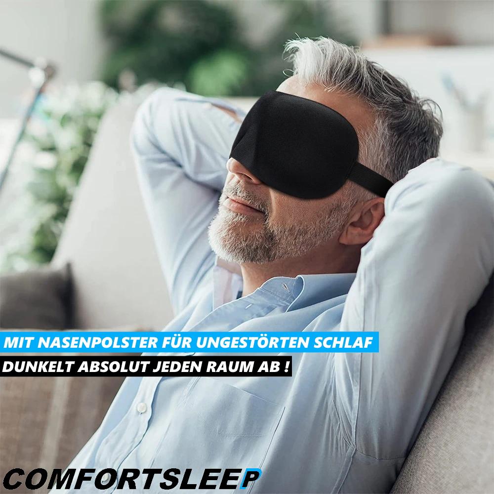 COMFORTSLEEP Augenmaske 3D Premium Schlafmaske Schlafbrille Augenbinde