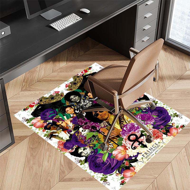 Purple Rain4 Printed Absorbent Washable Carpet, Non-Slip Bathroom Mats, Kitchen Rugs, Yoga Mat,Living Room Entrance, Camping Picnic Rugs