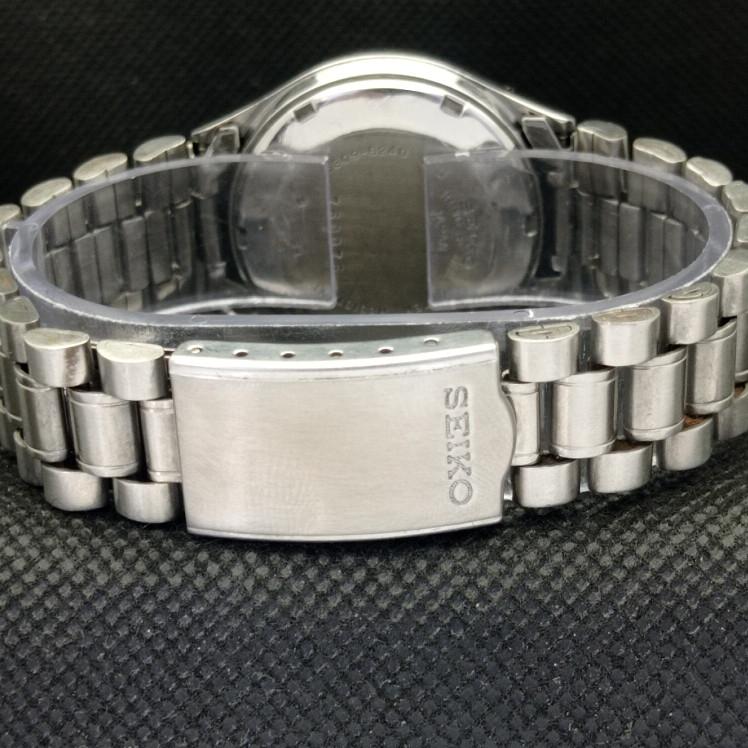 USED VINTAGE SEIKO 5 AUTO 6309A JAPAN MENS D/D BROWN WATCH 608g-a316372-2 SKU608g-a316372