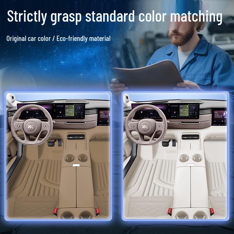 Eco-Friendly Double-Layer Floor Mats for ZEEKR LS9 Interior