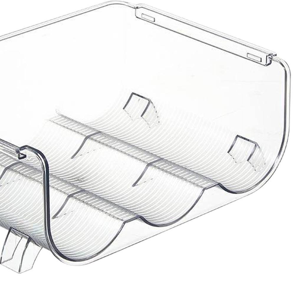 Wasserflaschen-Organizer Transparent Stapelbar Platzsparend Wasserflaschen-Aufbewahrungs-Halterständer für