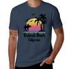 Redondo Beach California Seaside Retro Sunset Tshirt Moisture Wicking Quick Dry Tee