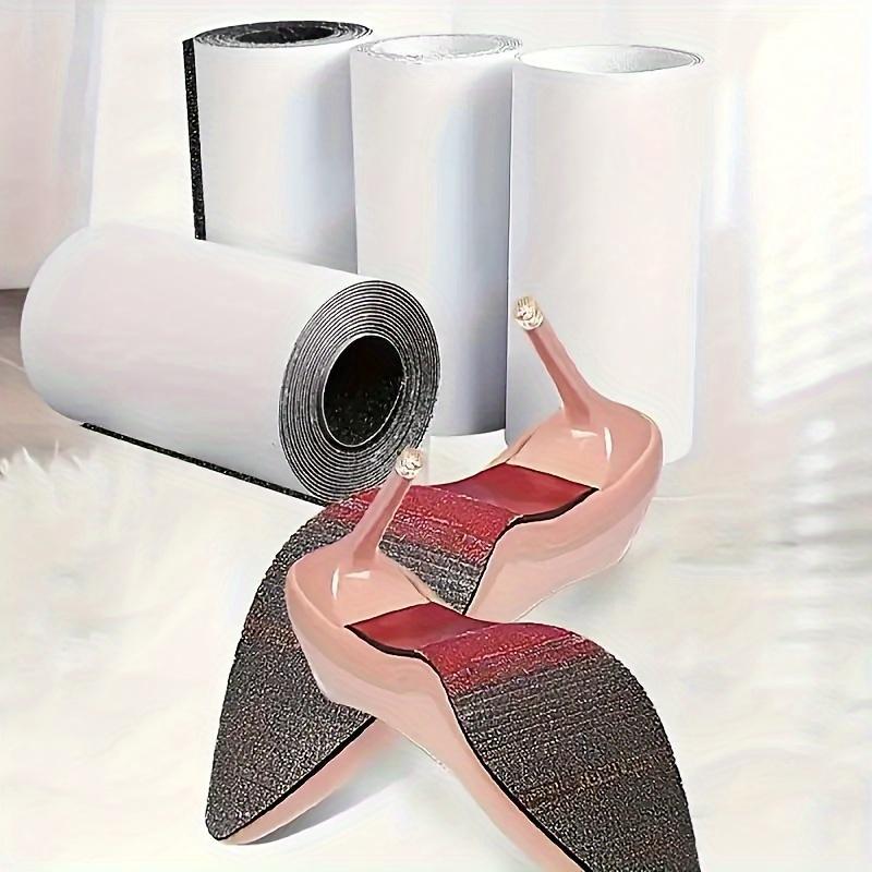 1 Roll High Heel Sole Anti-Slip Pad, Noise Reducing Trimming Shoe Sole Protector Sticker, Wear-Resistant Self-Adhesive Anti-Slip Decal