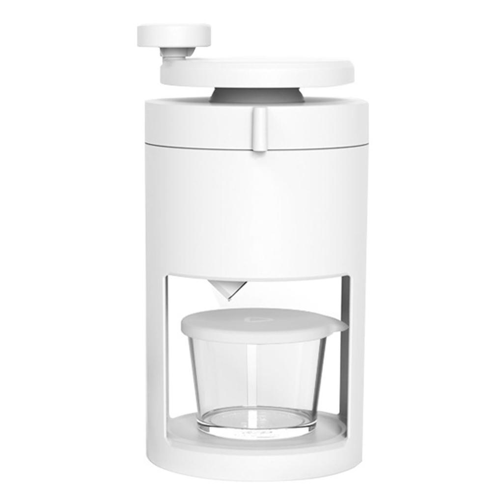 Manual Ice Crusher Wireless Portable Pointed Blades Shaved Ice Maker Machine for Family Gatherings Parties