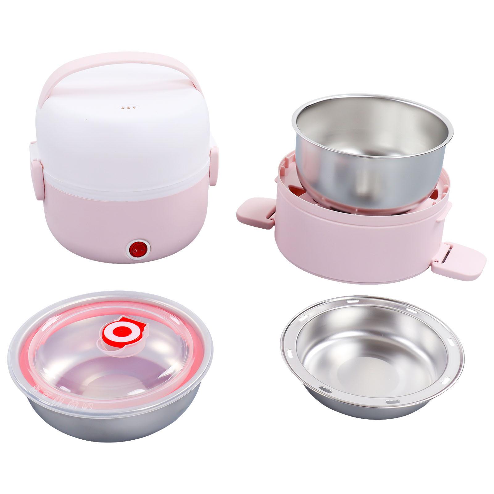 3 Layers Electric Heating Lunch Box 250W Food Storage Warmer Container Rice Cooker