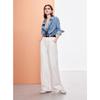 Sancai 2025 Spring High-Waisted Loose Banana Jeans