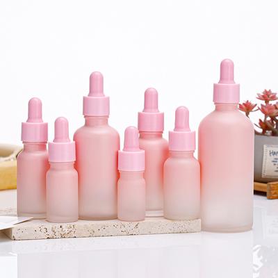 Dropper Bottle Refillable Glass Empty Essential Oil Bottles Portable Travel Liquid Pipettes Bottles Container 5-100Ml