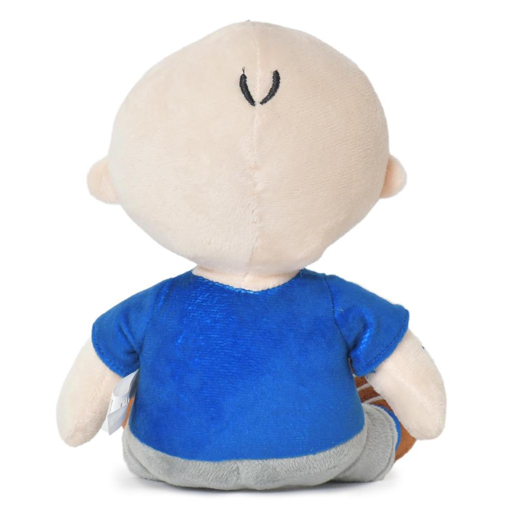 Dodgers Charlie Brown Plush Toy, MLB Merchandise, Commemorating the 2024 World Series Champions, LA Dodgers PEANUTS Mascot Character [Used]