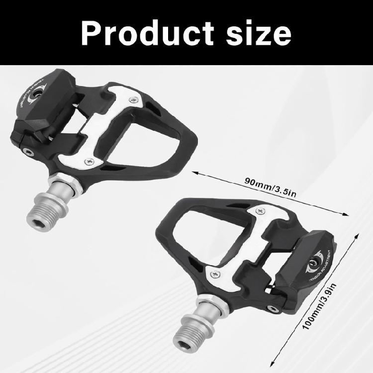 Mountain Bike Locking Pedals Crank Cleats Antiskid Bicycles Pedals Adapters for Improved Grip and Safe