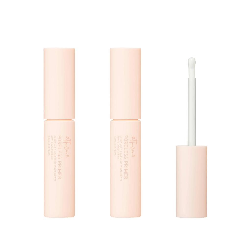 Ettusais Poreless Partial Makeup Covers Shine and Prevents Makeup from Coming x 2 [Bulk Purchase] Primer, Base, Pores, Out, 5.5ml