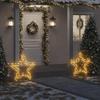 VidaXL Luminous Christmas Star Decoration with Stakes 115 LEDs 85 Cm 357715