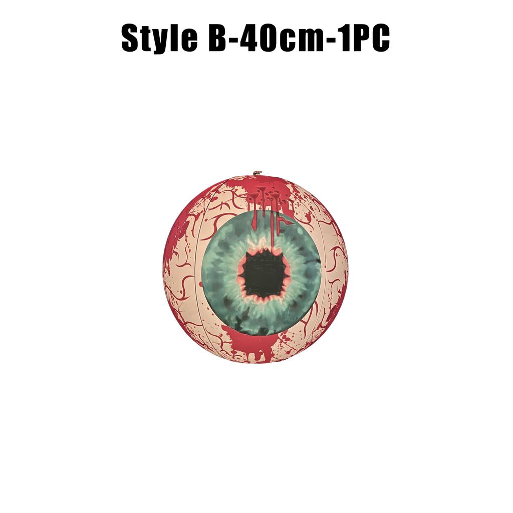 Giant LED Inflatable Eyeball Remote Color Change Halloween Pumpkin Ball Garden Decor Xmas Light Sphere Weather Resistant Display